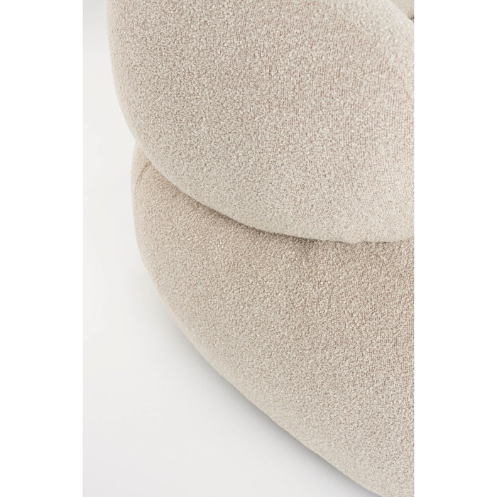 Housecraft Living Noxx Bank 2,5 zits Teddy stof Beige