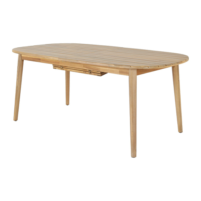 by fonQ Ontario Eettafel Uitschuifbaar - 180/240 x 100 cm - Acaciahout