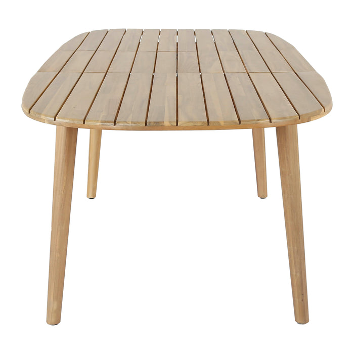 by fonQ Ontario Eettafel Uitschuifbaar - 180/240 x 100 cm - Acaciahout