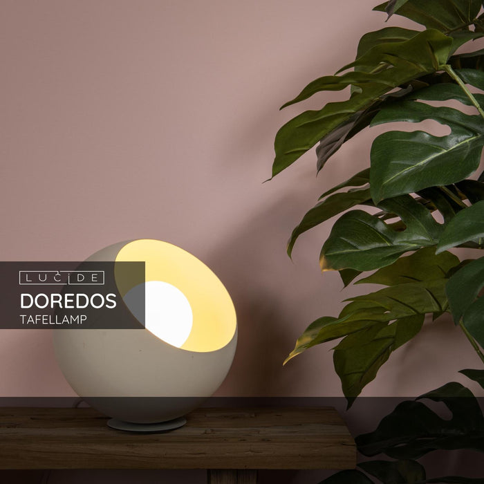 Lucide DOREDOS Tafellamp - Beige