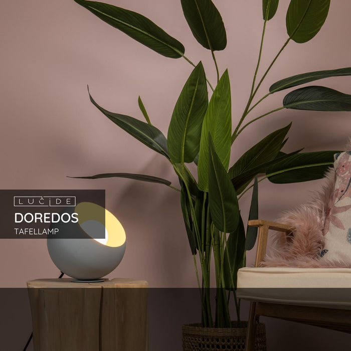 Lucide DOREDOS Tafellamp - Pastel blauw