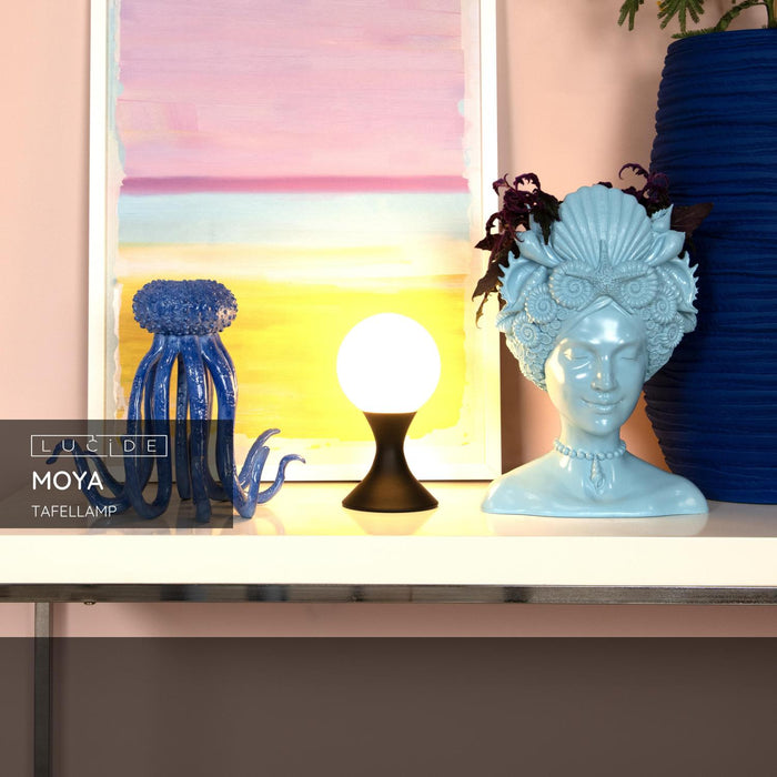 Lucide MOYA Tafellamp - Zwart