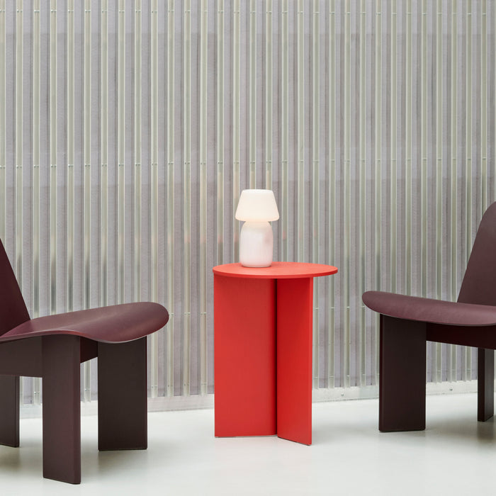 HAY Chisel Fauteuil - Dark Bordeaux