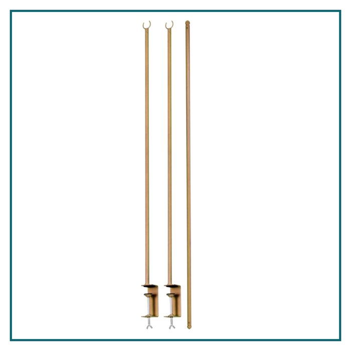 HIXA Decoratieframe Tafelklem Decoratie Goud Verstelbaar 135 tot 25...