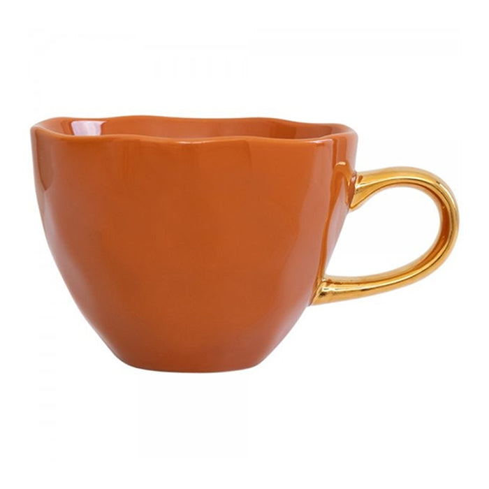 Urban Nature Culture Good Morning Cappuccino / Theekop - Burnt Orange - 4 st.