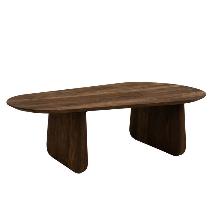 Giga Meubel - Salontafel Bruin Mangohout - 120x65x35cm - Femke