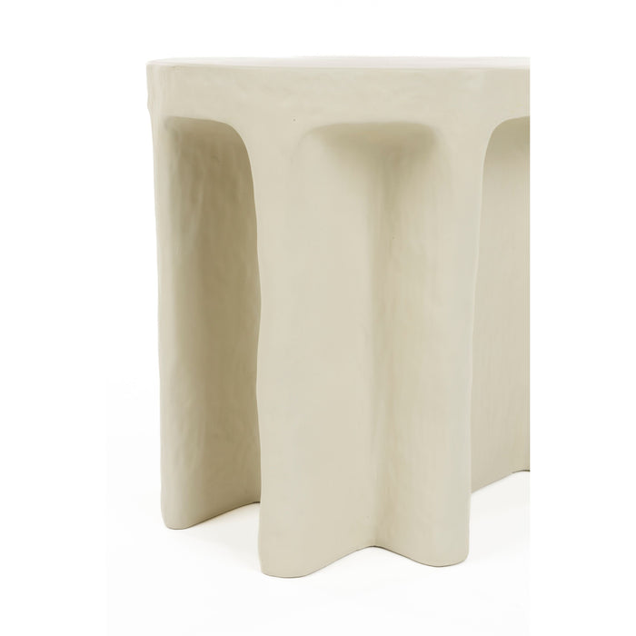 Bold Monkey Born To Be Alive Bijzettafel Ovaal 60x45 cm Beige