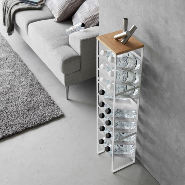 Yamazaki Wijnrek | Flessenrek - 16 flessen - Tower - Wit