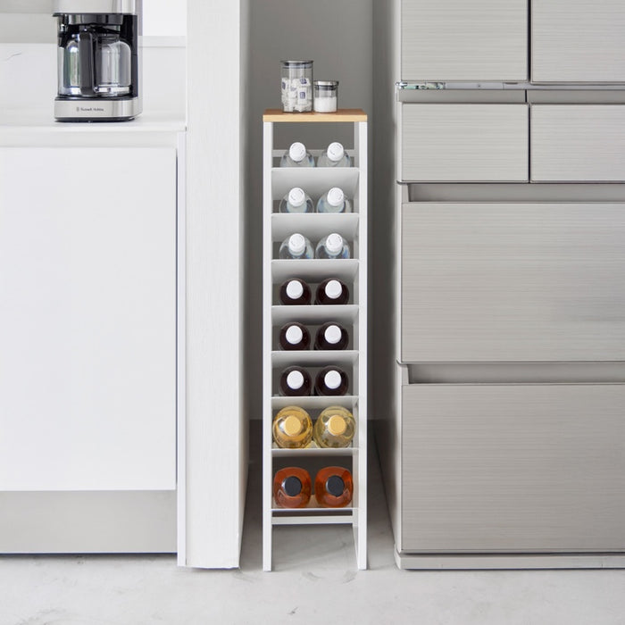 Yamazaki Wijnrek | Flessenrek - 16 flessen - Tower - Wit