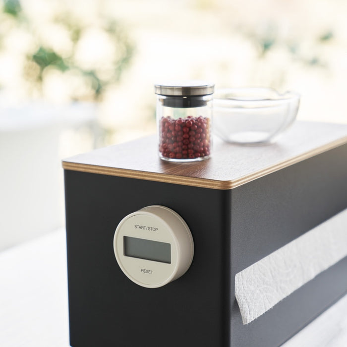 Yamazaki Keukenrolhouder - Rin - Zwart