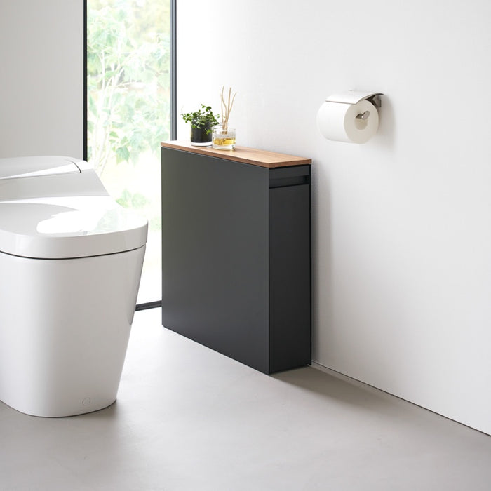 Yamazaki Badkamer Opbergrek - Tower - Zwart