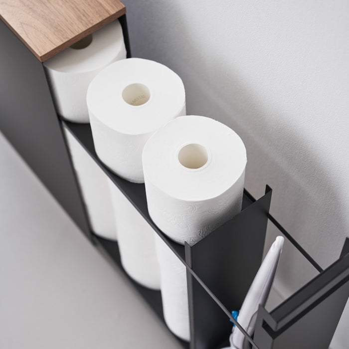 Yamazaki Badkamer Opbergrek - Tower - Zwart