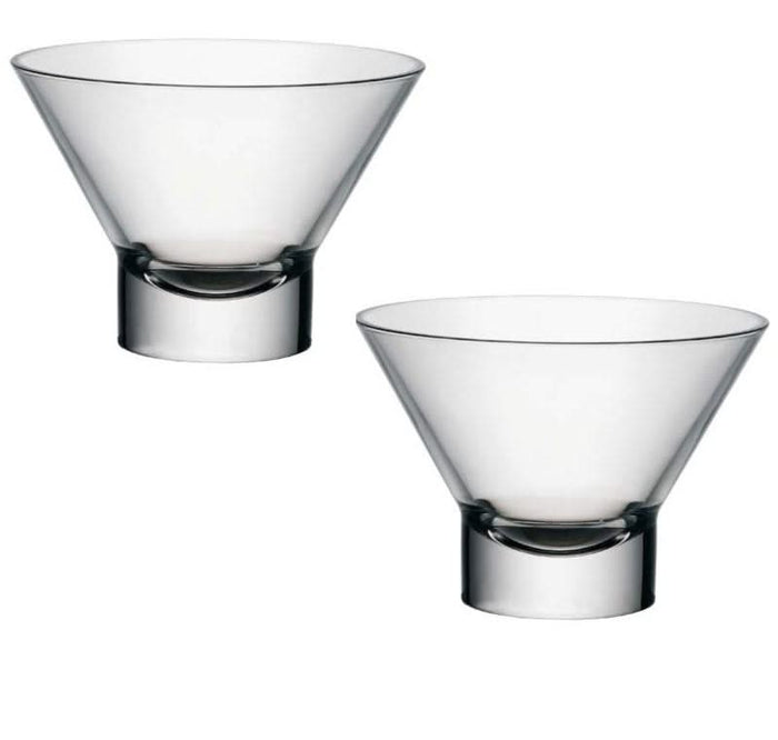 Bormioli Rocco IJscoupes - Sorbetglazen - Ypsilion - 375 ml - 2 stuks