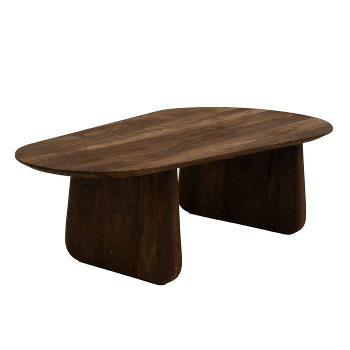Giga Meubel - Salontafel Bruin Mangohout - 120x65x35cm - Femke