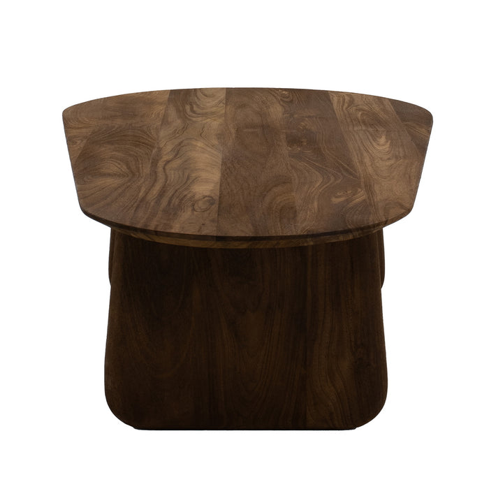 Giga Meubel - Salontafel Bruin Mangohout - 120x65x35cm - Femke