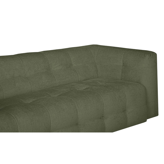 by fonQ Mush 3-zitsbank - Chenille - Groen