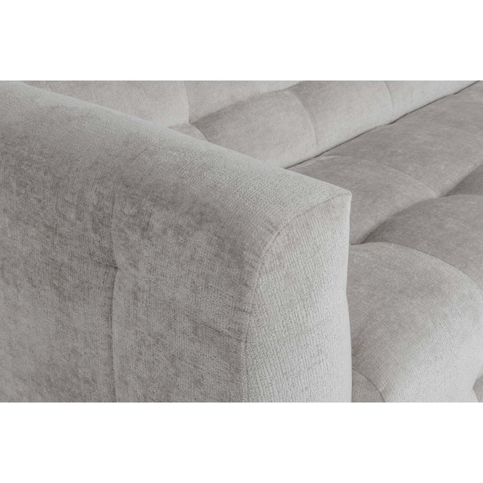 by fonQ Mush Hoekbank met Chaise Longue Links XL - Chenille - Ivoor