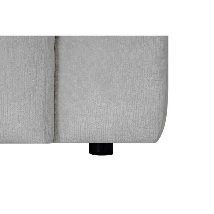 by fonQ Mush Hoekbank met Chaise Longue Links XL - Chenille - Ivoor