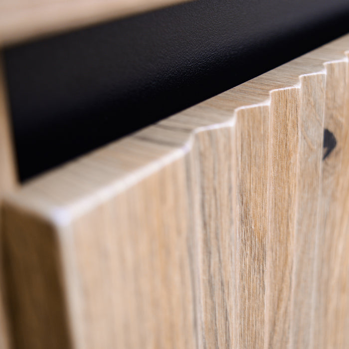 by fonQ Ovara Dressoir 3-deurs - Licht Eiken