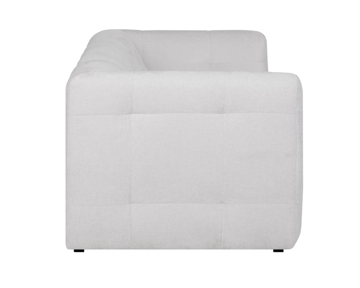 by fonQ Mush 3-zitsbank - Chenille - Ivoor