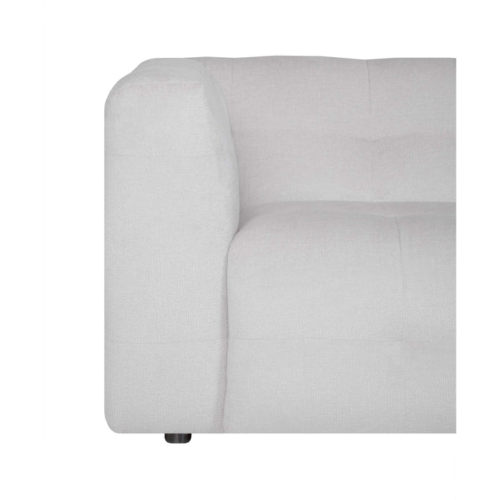 by fonQ Mush 3-zitsbank - Chenille - Ivoor