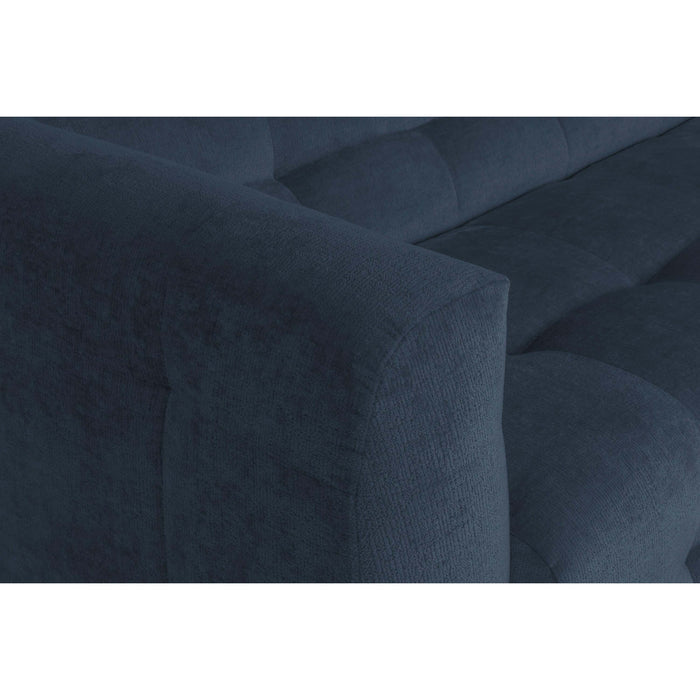 by fonQ Mush Hoekbank Links - Chenille - Blauw