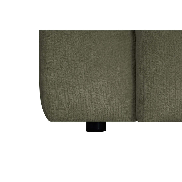 by fonQ Mush Hoekbank XL Rechts - Chenille - Groen