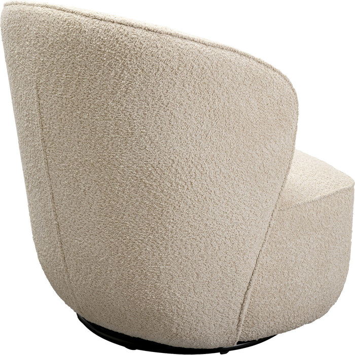 Draaifauteuil Ellie grijs Kare Design