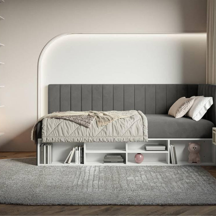 NADUVI Collection Jeugdbed Dickins links opbergvak