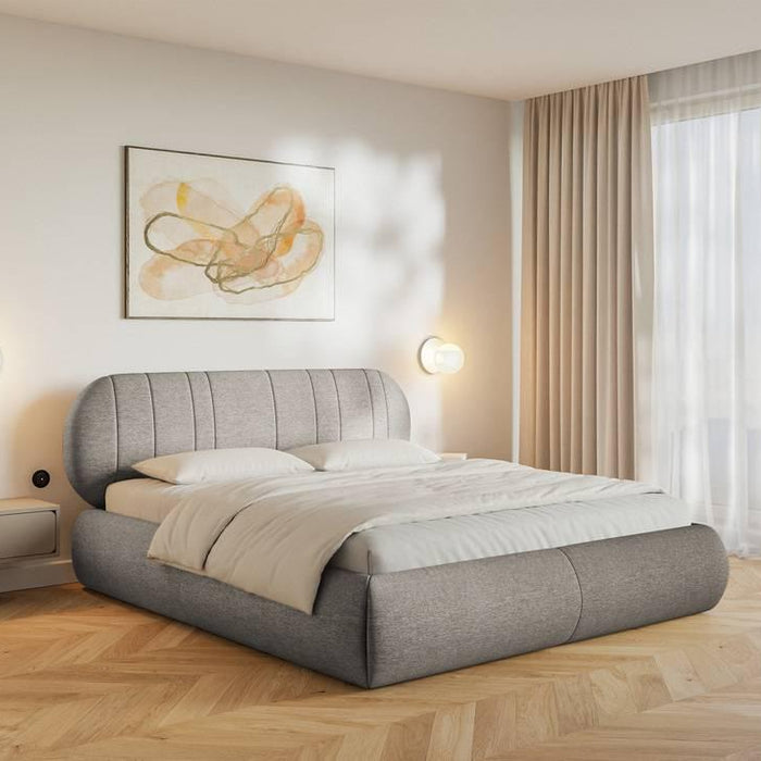 NADUVI Collection Bedframe Savan 140 x 200 cm met opbergvak