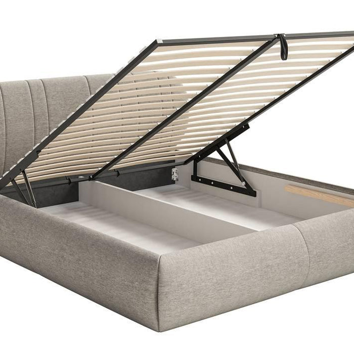 NADUVI Collection Bedframe Savan 140 x 200 cm met opbergvak