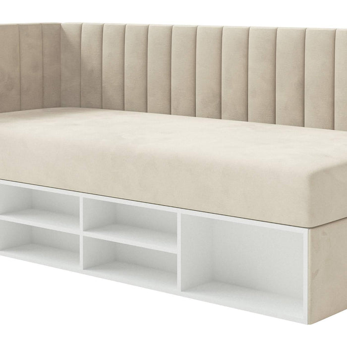 NADUVI Collection Jeugdbed Dickins rechts opbergvak