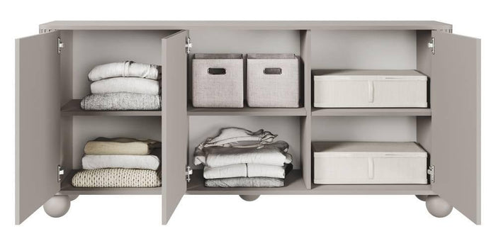 NADUVI Collection Ladekast Nove driedeurs bolle poten