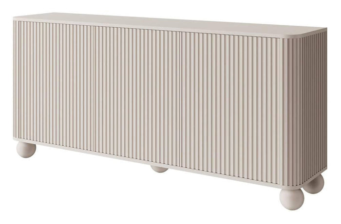 NADUVI Collection Ladekast Nove driedeurs bolle poten