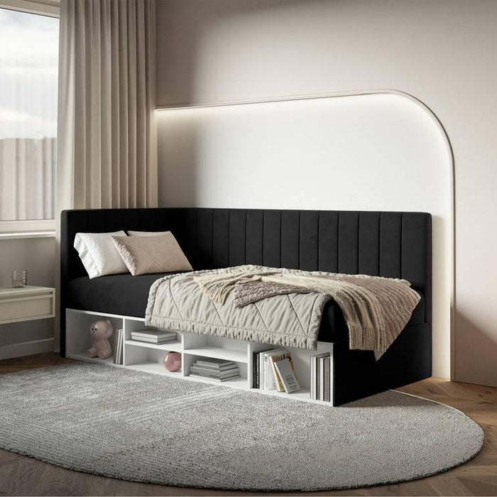 NADUVI Collection Jeugdbed Dickins rechts opbergvak