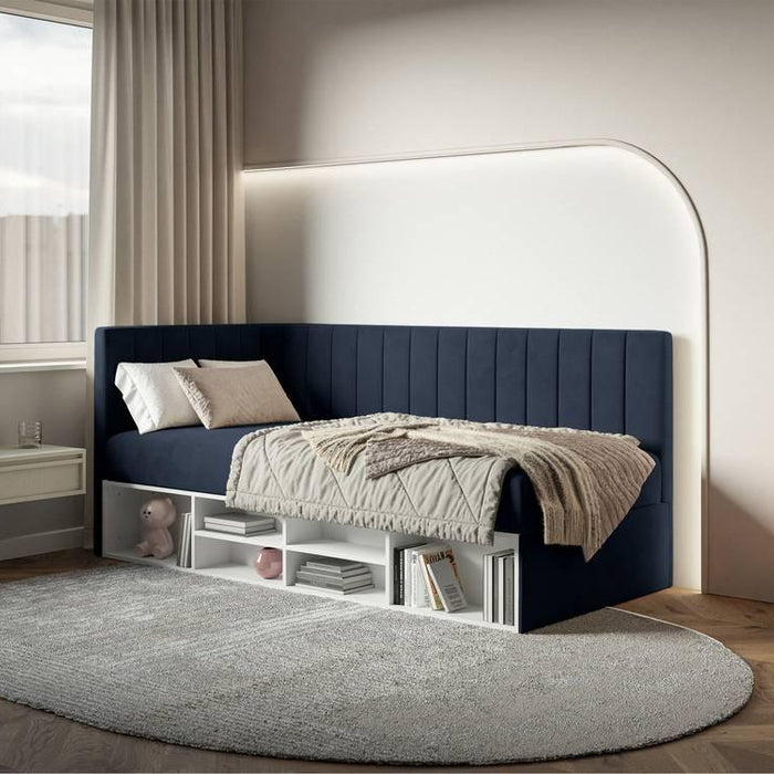 NADUVI Collection Jeugdbed Dickins rechts opbergvak