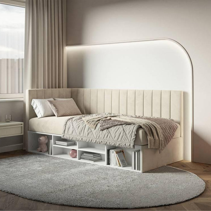 NADUVI Collection Jeugdbed Dickins rechts opbergvak