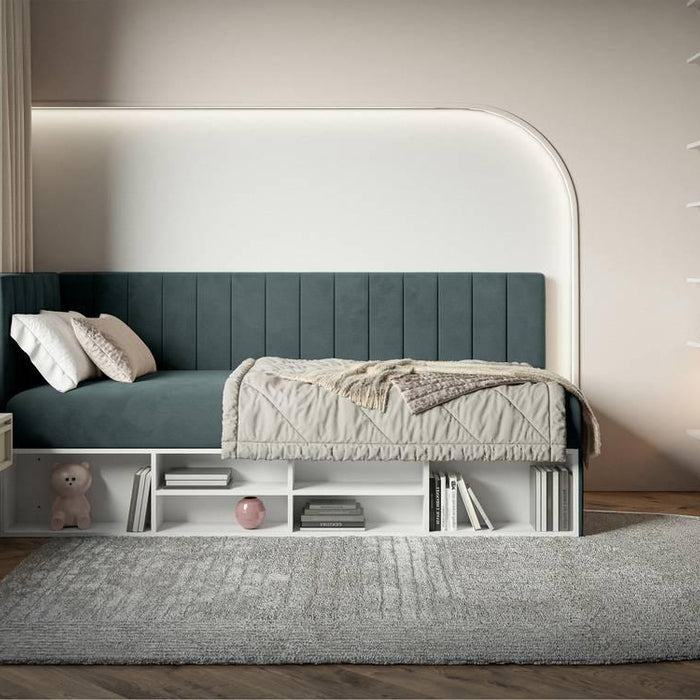 NADUVI Collection Jeugdbed Dickins rechts opbergvak