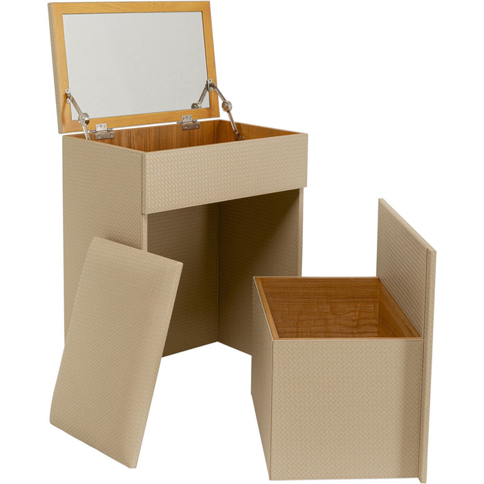 Kare Design Venezia make-up tafel en kruk koffer