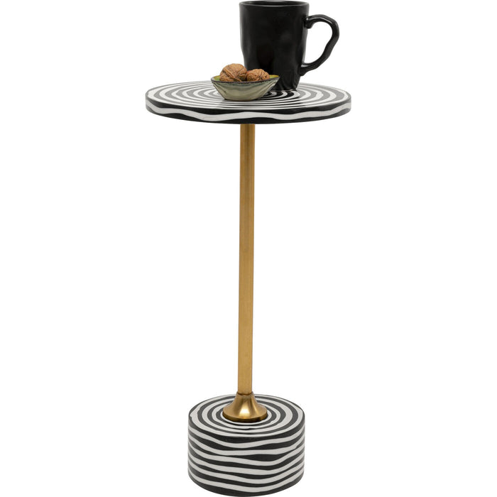 Kare Design Domero Swirl bijzettafel - 25cm