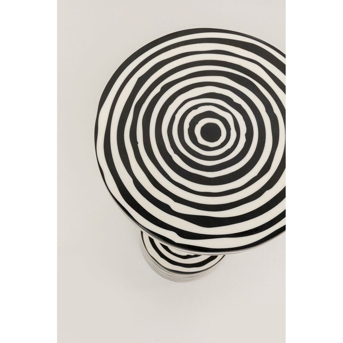 Kare Design Domero Swirl bijzettafel - 25cm
