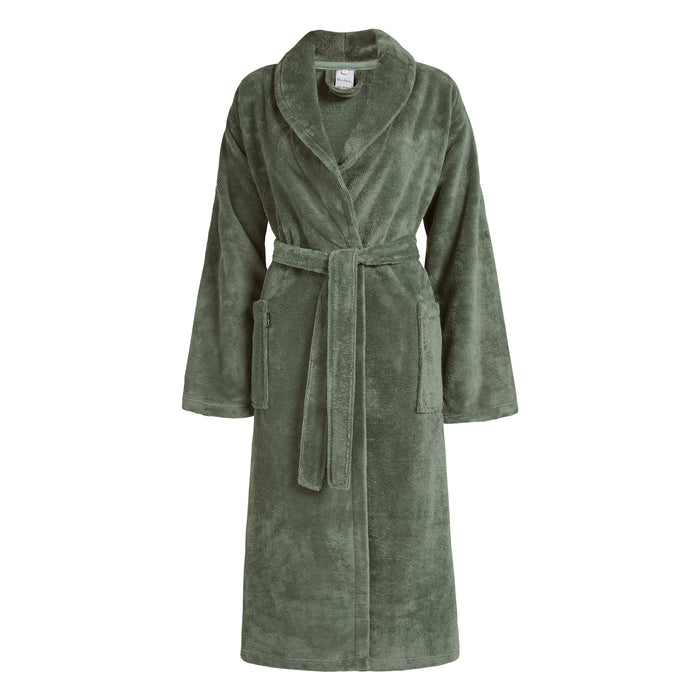 Beaumont Badjas Sage Green | S | Groen | Katoen | Polyester | Bamboe