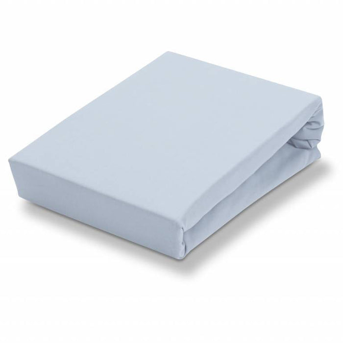 Jersey Supreme Hoeslaken Blue | 80-100 x 190-220 cm | Blauw