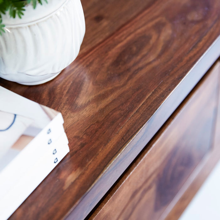 Tikamoon - Villa - Salontafel van massief palissander