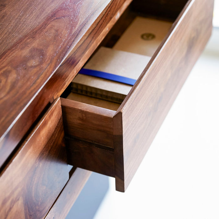 Tikamoon - Villa - Salontafel van massief palissander