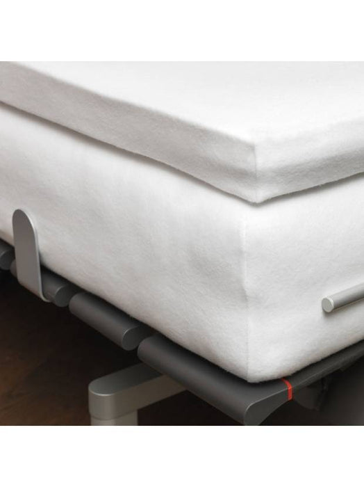 Split Topperbeschermer Molton Stretch | 180-200 x 200-220 cm