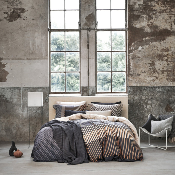 Vandyck Home Pique Sprei 160 x 250 cm - Off Black