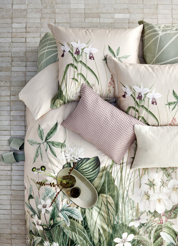 Dekbedovertrek Meaningful Smoke Green | 240 cm x 240 cm | Groen