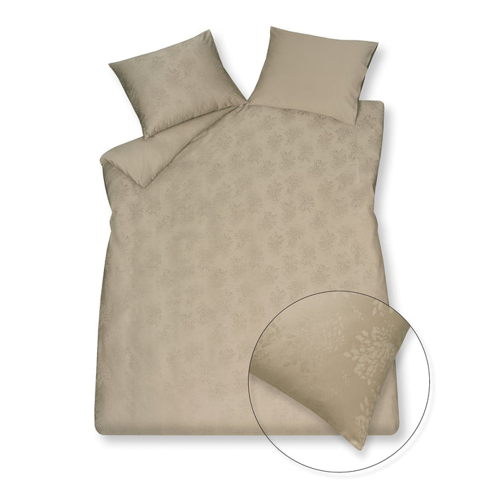 Dekbedovertrek Purity Sienna Linen | 240 x 200|220 cm | Beige | Bruin