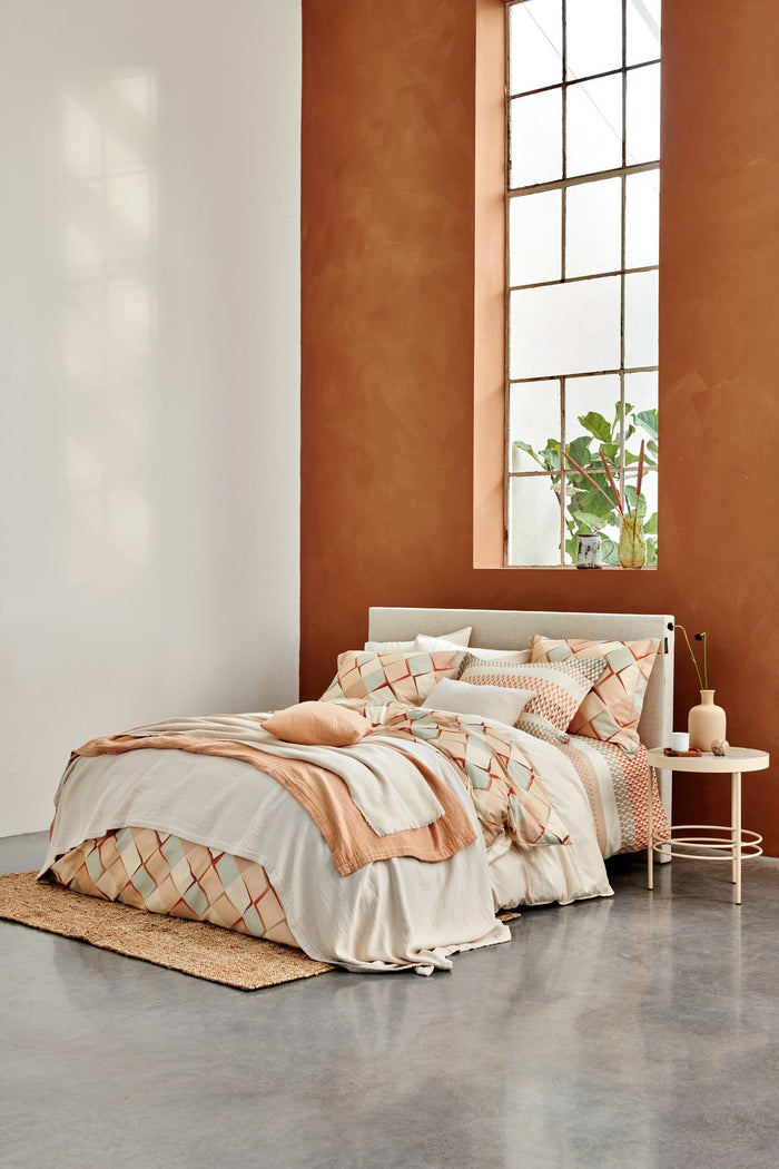 Vandyck Home Pique Sprei 270 x 250 cm - Cream Tan